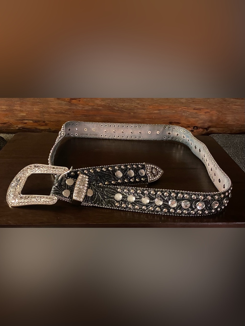 Blazin Roxx Y2K Rhinestone Studded Belt
Bling Buckle Western Leather Cowgirl
